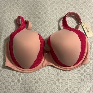 Pink Soma Embraceable Full Coverage Lace Trim Bra